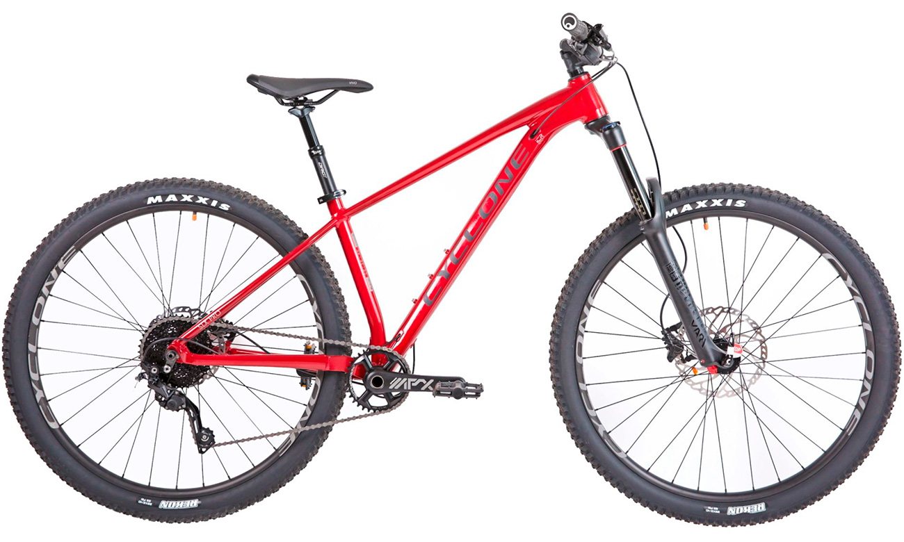 Велосипед Cyclone SLX PRO Trail 29" 2021, размер S, Red
